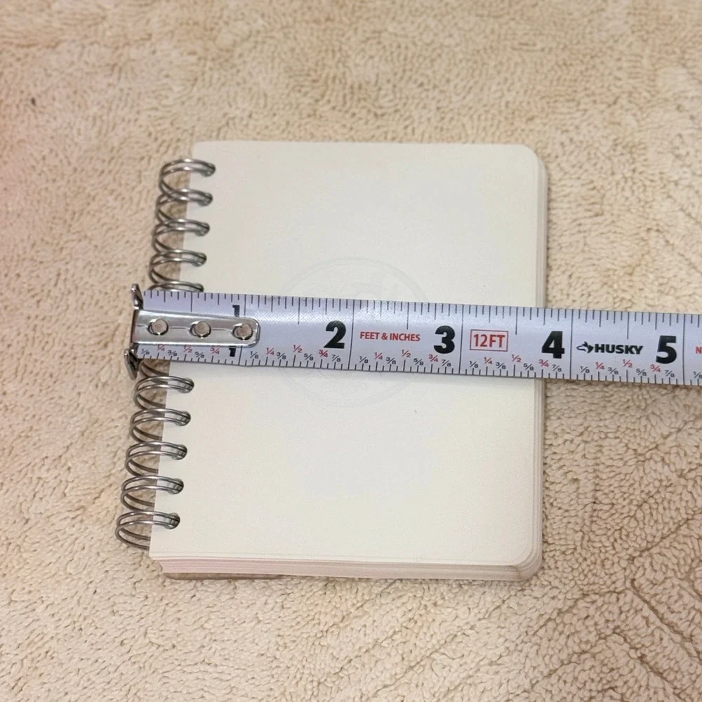 Hermès Paris Spiral Bound Memo Notebook Refill White Horse Logo Unused
